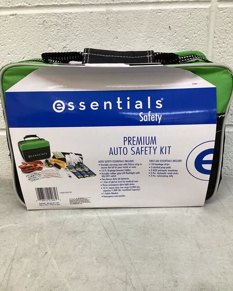 Essentials Premium Auto Safety Kit.
