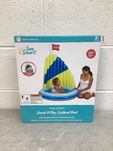 Sun Smart Shade n Play Sailboat Pool
