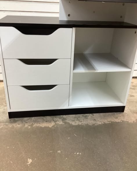 67 Inch L Shaped Executive Desk,Home Office Computer Desk with Monitor Stand,Study Writing Desk.