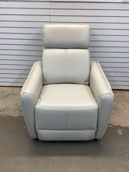 Latitude Run 32.3" Wide Contemporary Swivel and Rocker Power Recliner Chair with USB Port