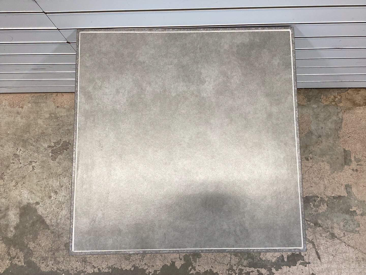Outdoor Metal Patio Accent Table with Door