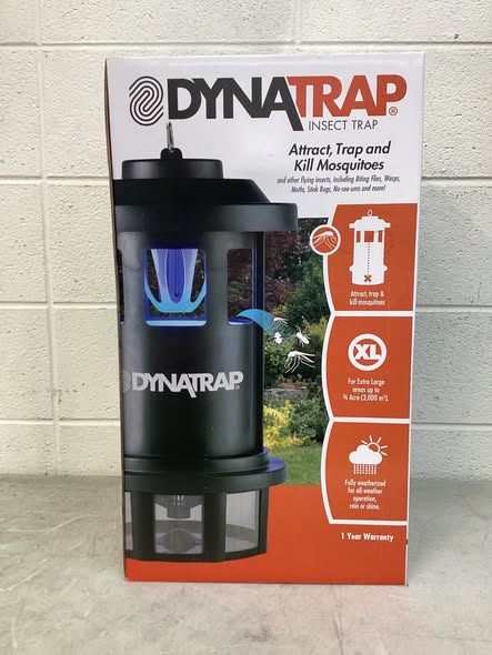 Dynatrap Glow UV 3/4-Acre Black Insect and Mosquito Trap