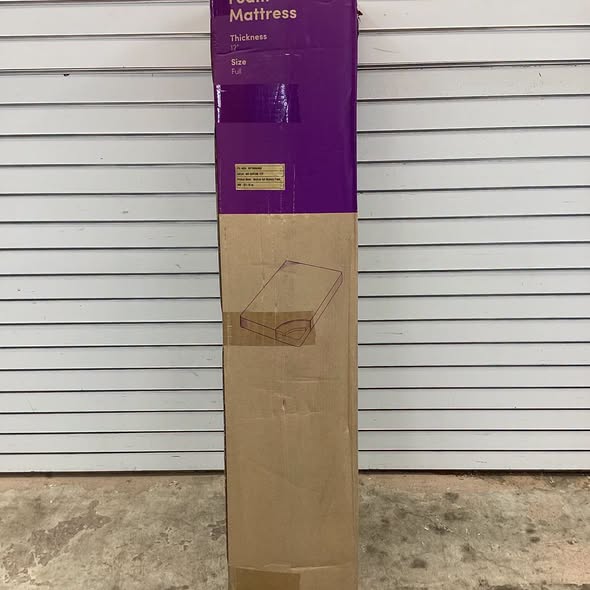 12" Medium Cooling Gel Memory Foam Mattress full size.