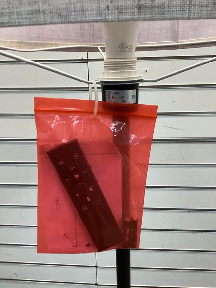 63.6'' Standard Floor Lamp With Remote Control And Bulb Included