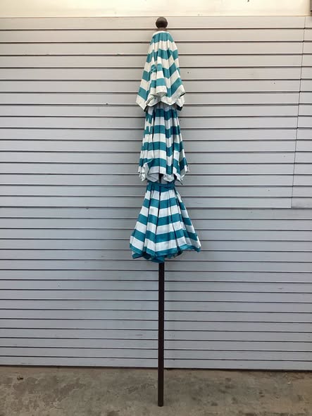 ABC CANOPY 9FT 3 TIERS PATIO UMBRELLA 8 RIBS