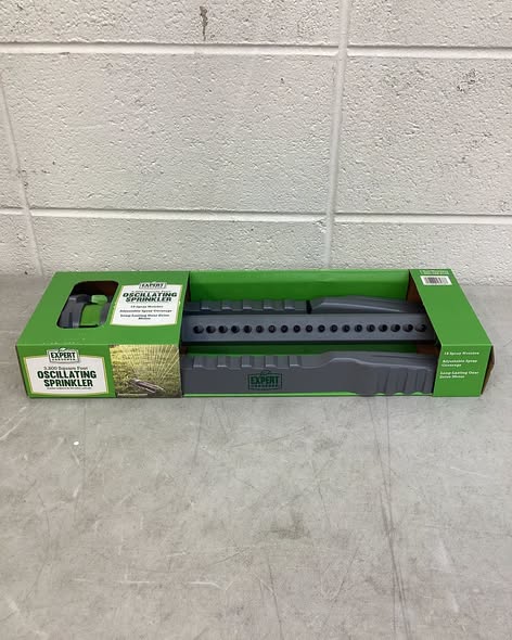 Expert Gardener 3800 Square Foot Large Area Oscillating Sprinkler with Weighted Base.