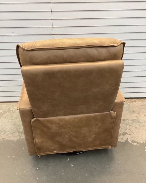 Tayani 31.5" Wide Modern Comfortable Microfiber Swivel And Rocker Manual Recliner.