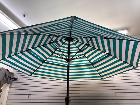 ABC CANOPY 9FT 3 TIERS PATIO UMBRELLA 8 RIBS