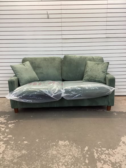 Ebern 2-seater Corduroy Sofa