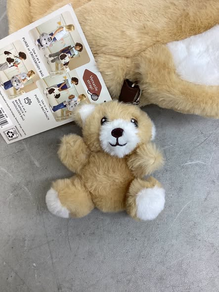 Member's Mark 4-in-1 Plush Pet Bag with Keychain