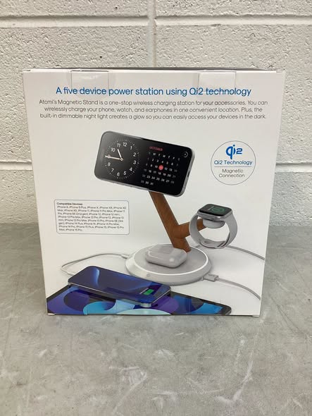 Atomi Qi2 Magnetic Wireless Charging Stand