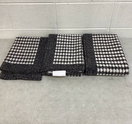 3 Piece Bath Mat Set