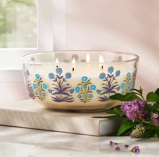 Member's Mark 4-Wick Floral Candle, 28 oz.