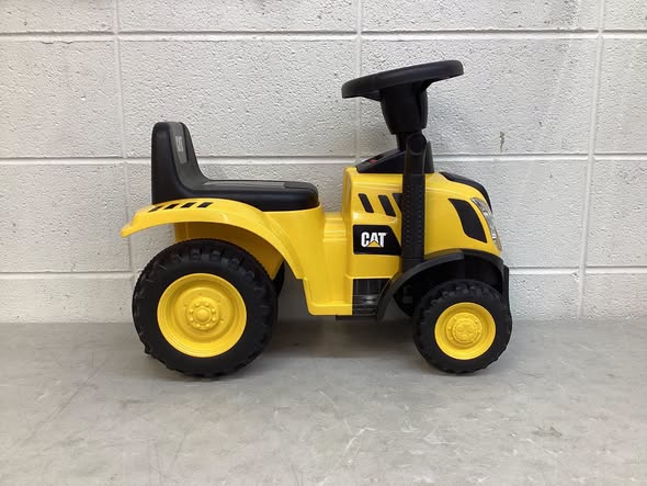 Costway Kids Ride on Tractor Licensed Caterpillar Foot to Floor Sliding Car with Shovel