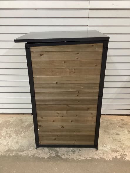 Package Delivery Boxes for Outside, Metal Frame Large Parcel Drop Box with Combination Lockable, Secure Anti Theft Package Delivery Box for Porch Curbside