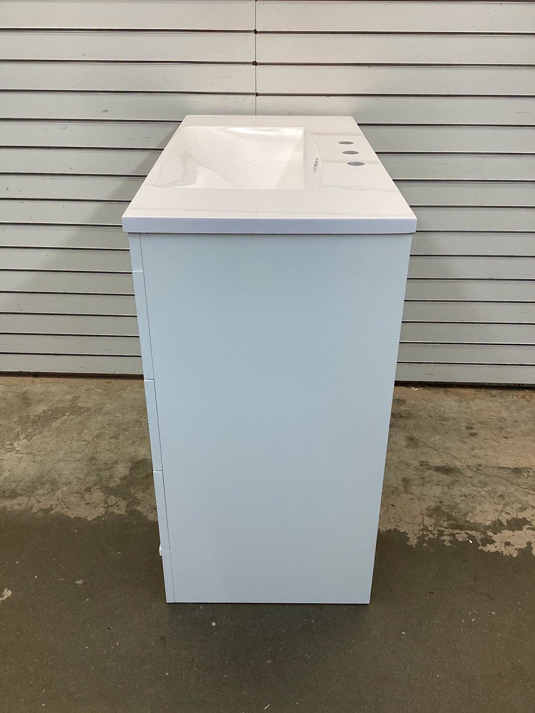 36" Single Bathroom Vanity Cabinet Base with Jonathan Ancillary Sink Basin Vanity Top