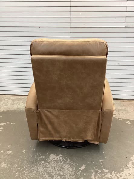 33.8" Wide Modern Comfortable Swivel And Rocker Power Recliner with USB Port
