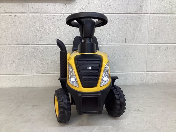 Costway Kids Ride on Tractor Licensed Caterpillar Foot to Floor Sliding Car with Shovel