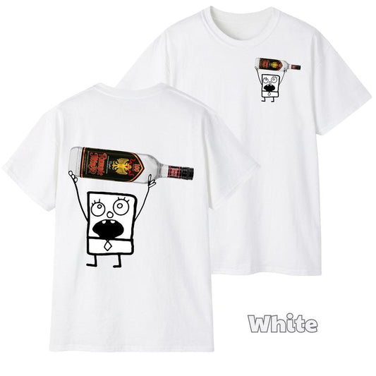 Doodlebob Rumple Minze 2-Sided Shirt for Men & Women - Cotton Crew Neck Unisex Top, Perfect Gift for All