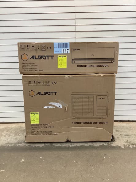 220v Mini Split Air Conditioner With Heat Pump,wifi Enabled 36,000btu Ductless Split Ac With Self-cleaning, Seer2 18, Ductless Air Conditioner Cools Up To 2500 Sq.ft, For Home & Office