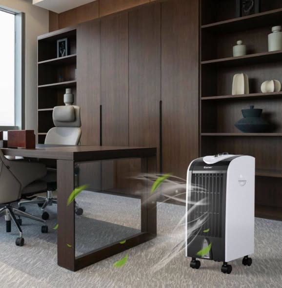 3-in-1 Portable Evaporative Air Cooler with Filter Knob