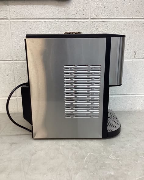 Self Dispensing Nugget Ice Maker Countertop with Soft Chewable Pellet Ice Cubes