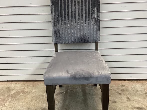 Costway Dining Chair Set of 2 Mid-Century Modern Velvet Fabric Upholstered Chairs