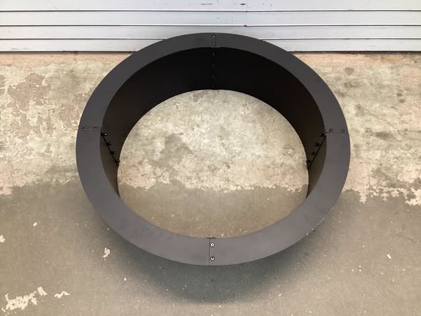36 inch Round Steel Fire Pit Ring Line for Outdoor Backyard