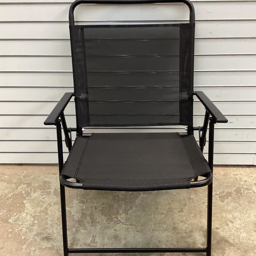 4 Piece Outdoor Conversation Set Metal Frame Outdoor Bistro Set w/ 2 Chairs