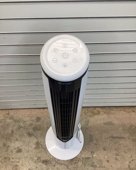 41 in. Evaporative Air Cooler Quiet Cooling Oscillating Tower Fan with Remote Control