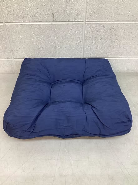 Giantex Set of 2 Tufted Patio Cushions, 4 Inch Thick Outdoor Chair Pads, Waterproof and High Elasticity, 21"X21" Square Deep Seat Cushion for Patio Furniture