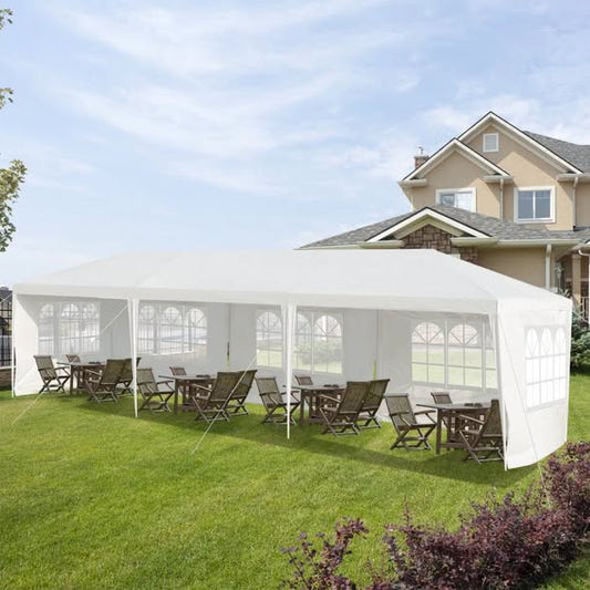 10 x 30 Feet Canopy Tent with 5 Removable Sidewalls