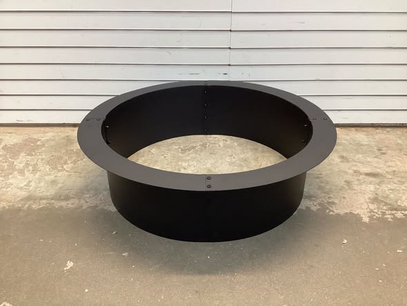 36 inch Round Steel Fire Pit Ring Line for Outdoor Backyard