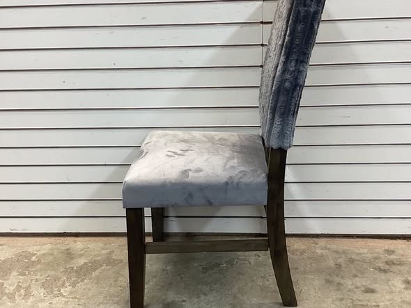 Costway Dining Chair Set of 2 Mid-Century Modern Velvet Fabric Upholstered Chairs