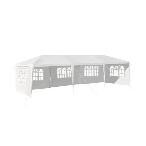 10 x 30 Feet Canopy Tent with 5 Removable Sidewalls