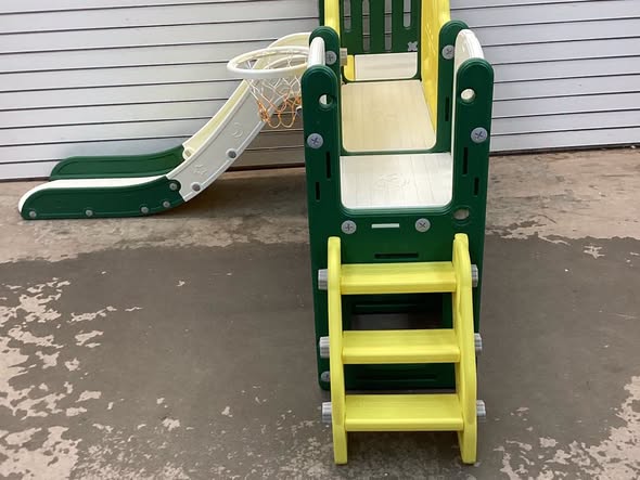 10 in 1 Toddler Slide Set Kids Slide and Climber Playset Indoor Playground