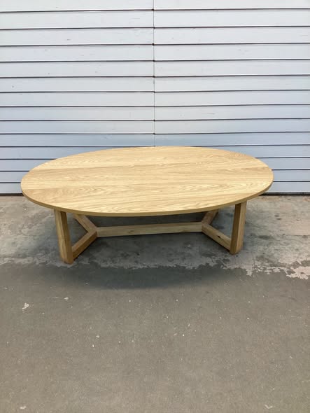 Costway 46” Oval Coffee Table