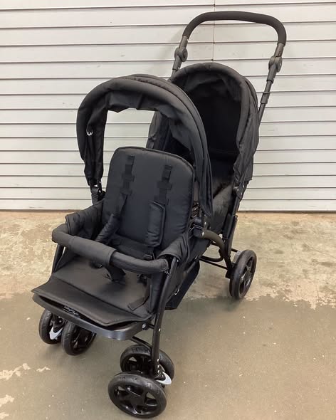 Costway Double Stroller Foldable Baby Twin Lightweight Travel Stroller Infant Pushchair Black.