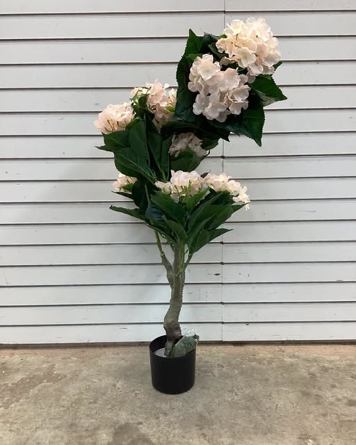 43.5" Artificial Hydrangea Tree