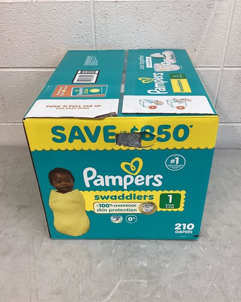 Pampers Swaddlers Diapers Size 1 210ct.