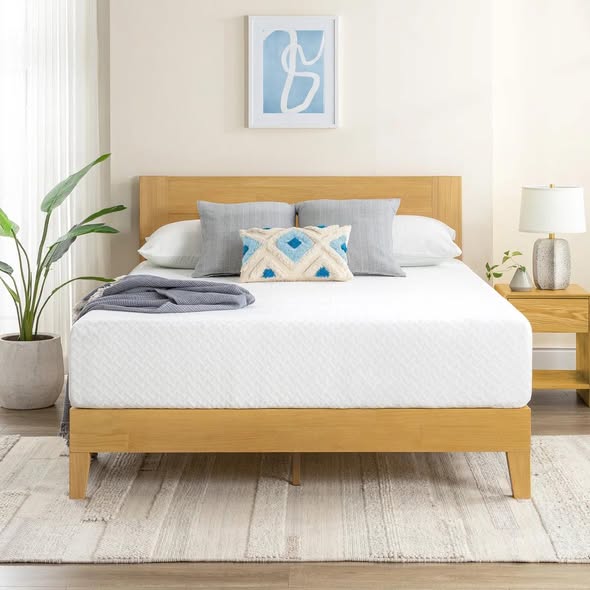 Sleep by Wayfair King Size 10" Medium Cooling Gel Memory Foam Mattress