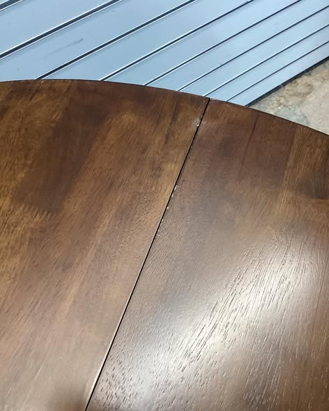 Costway Wooden Dining Table with Round Tabletop and Trestle Legs