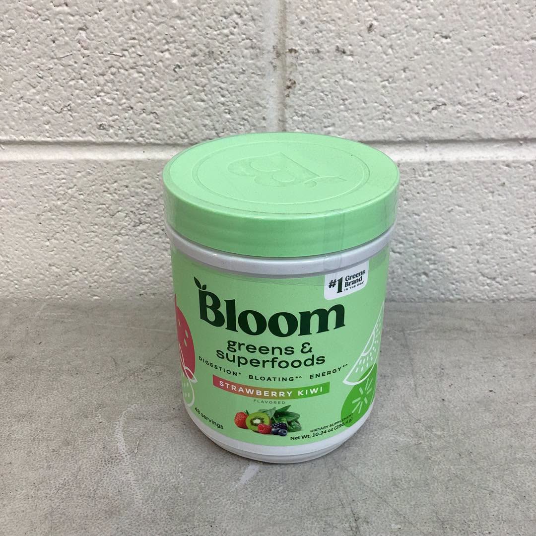 Bloom Nutrition Greens & Superfoods Powder, Strawberry Kiwi, 0.5 lbs.