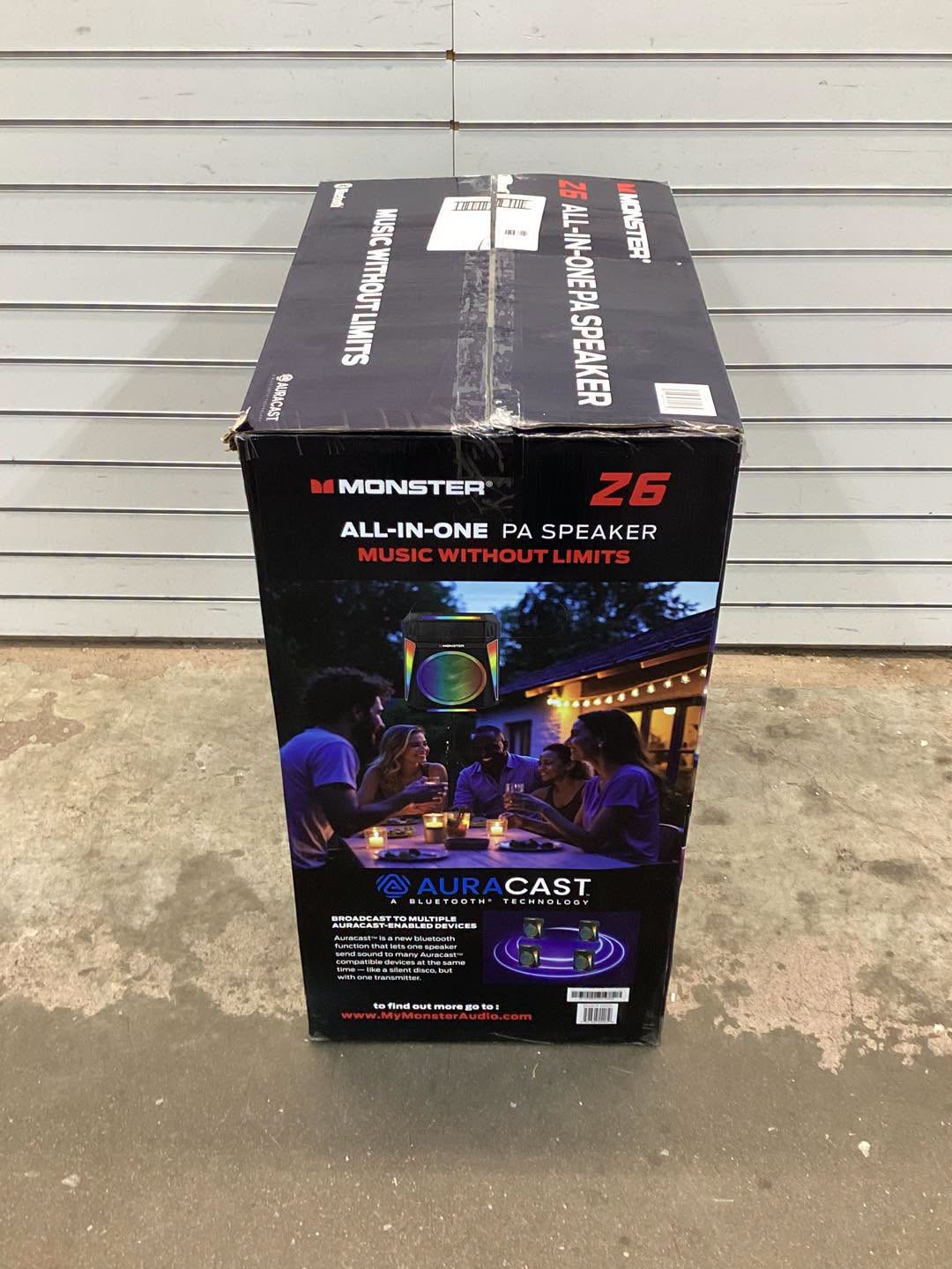 Monster Z6 All-in-One PA Bluetooth Speaker System