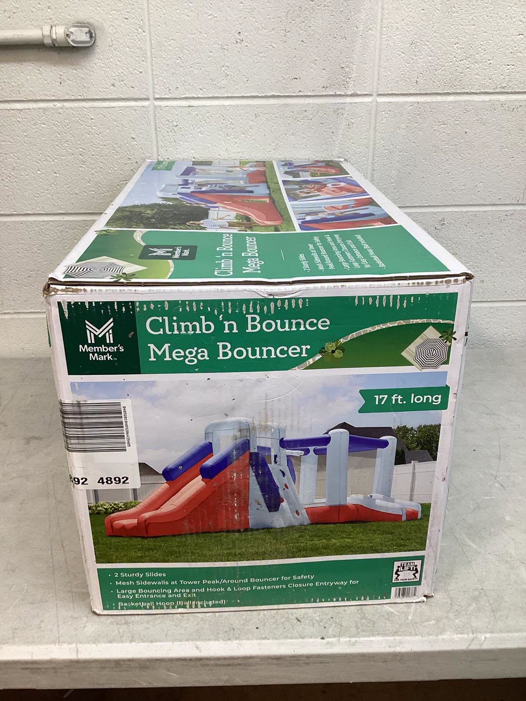 Member’s Mark Climb 'n Bounce Kids Inflatable Mega Bounce House