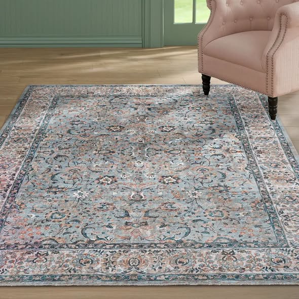 Draper James Meadow Area Rug, 6'6" x 9'