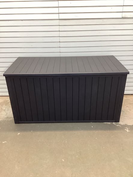Keter 170 Gal. Resin Deck Box Large Indoor/Outdoor Storage