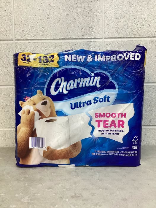 Charmin Ultra Soft 2-Ply Toilet Paper 32 rolls, 215 sheets/roll