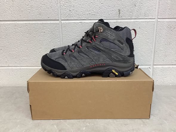 Merrell Men's Moab 3 Mid Waterproof Hiking Boots - Size 10.5