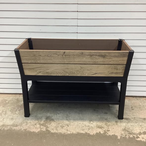 Keter Signature Collection 29 Gal. Resin Elevated Garden Bed